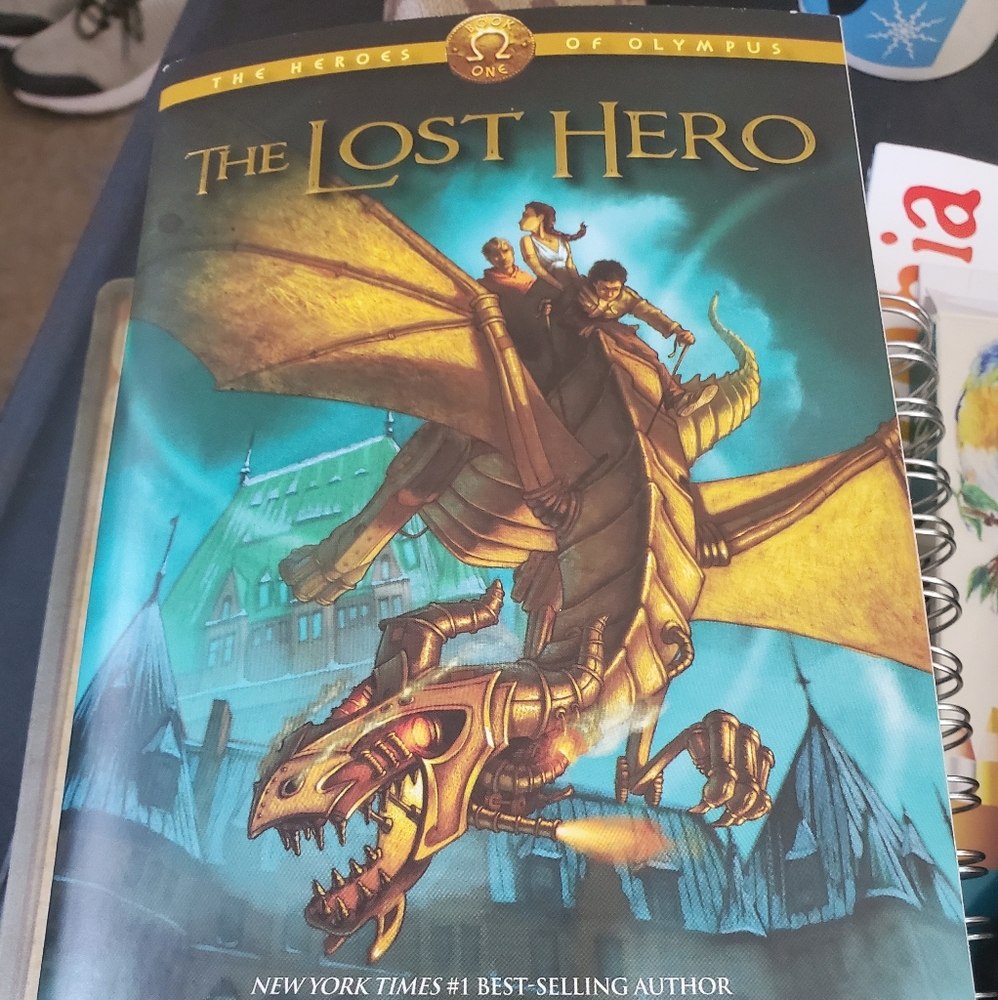 N/W/T paperback novel book #1 The Lost Heroes PJ